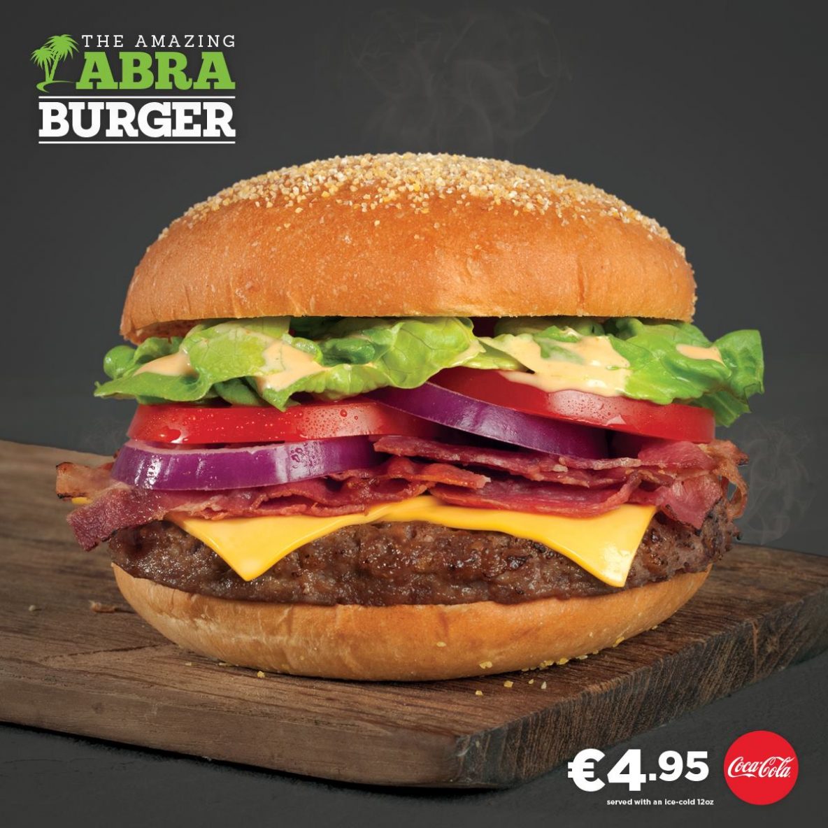 The Amazing ABRA Burger from Abrakebabra