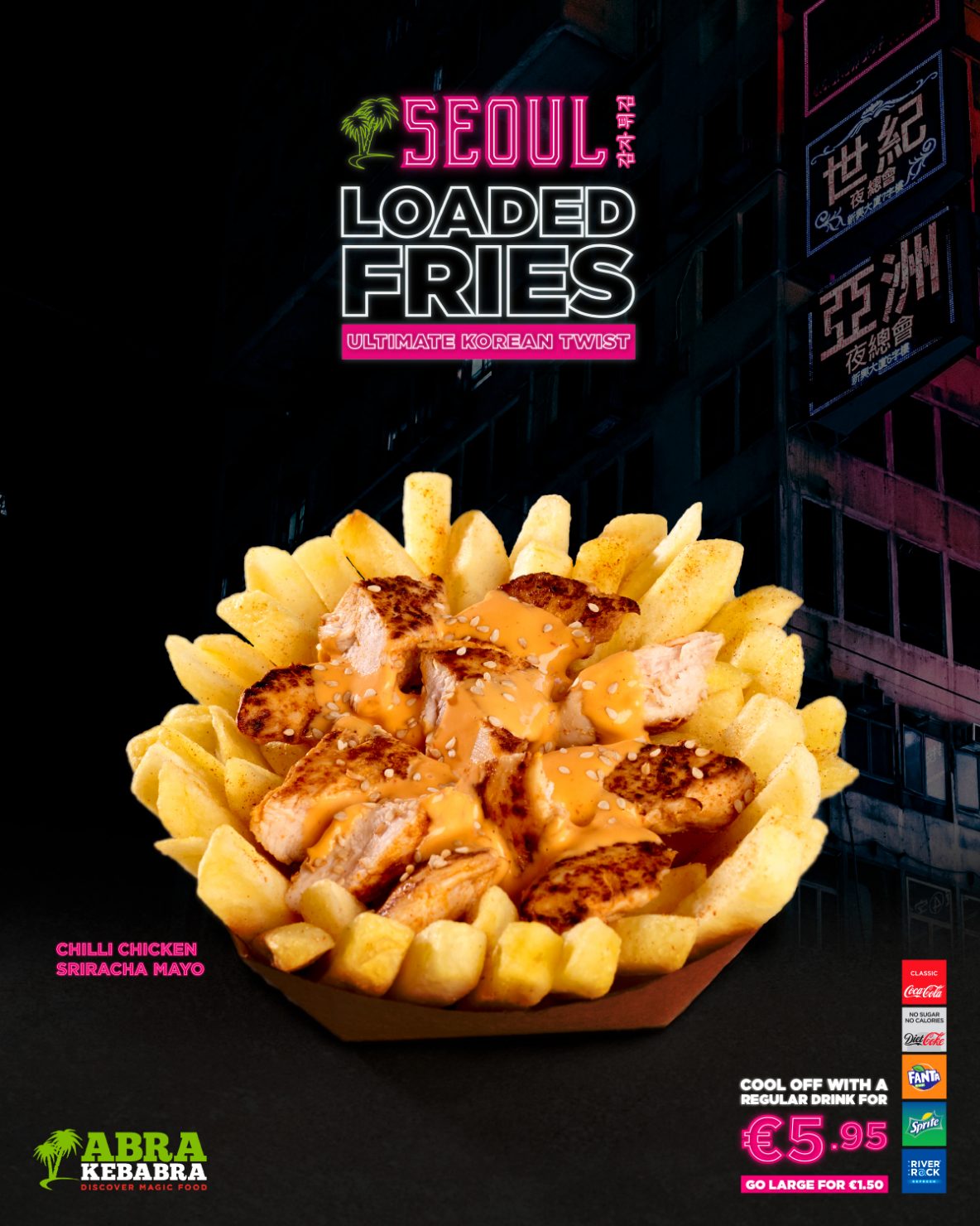 Abrakebabra Seoul Loaded Fries