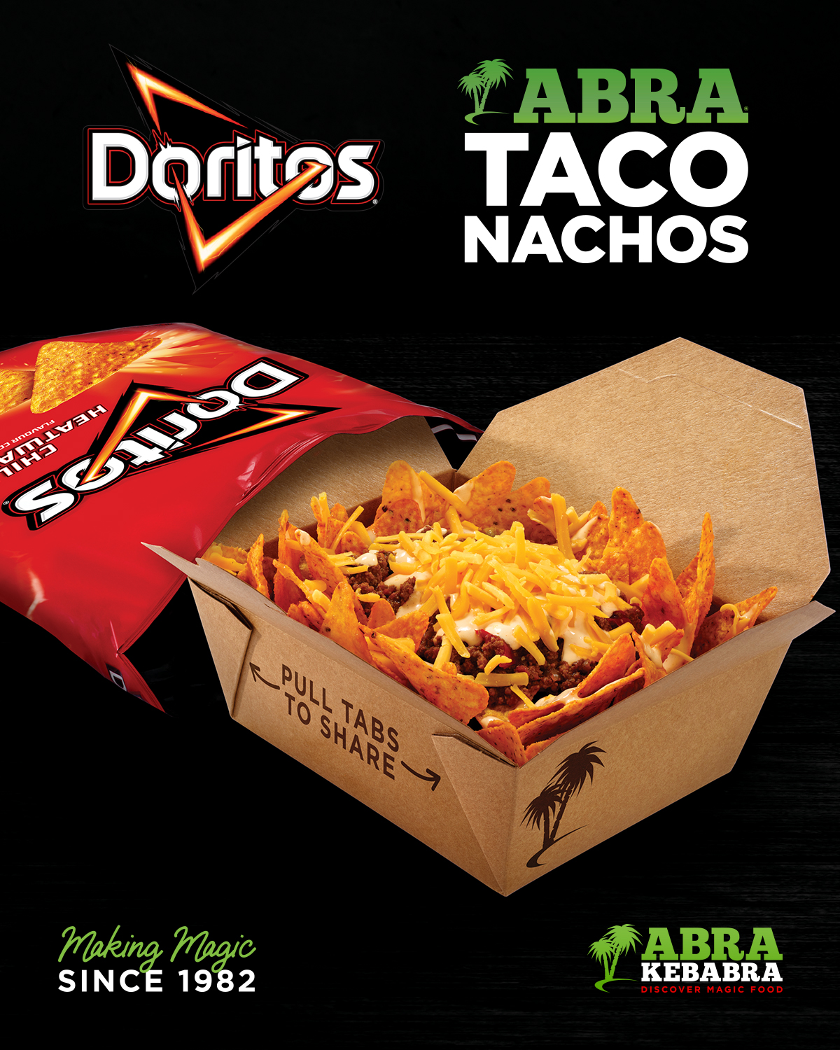 Doritos Abra Taco Nachos - Abrakebabra