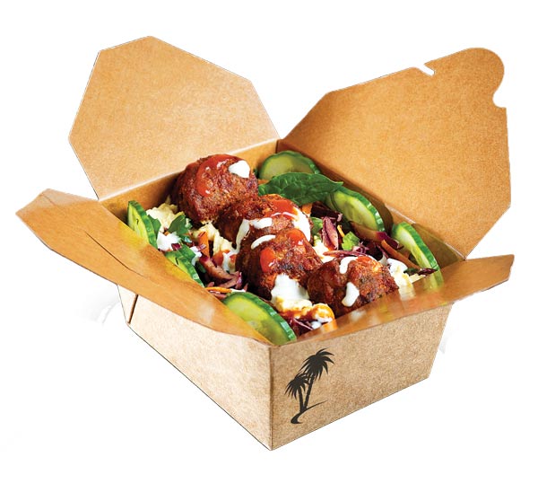 Abrakebabra Crunchy Falafel Kebab Nude Box