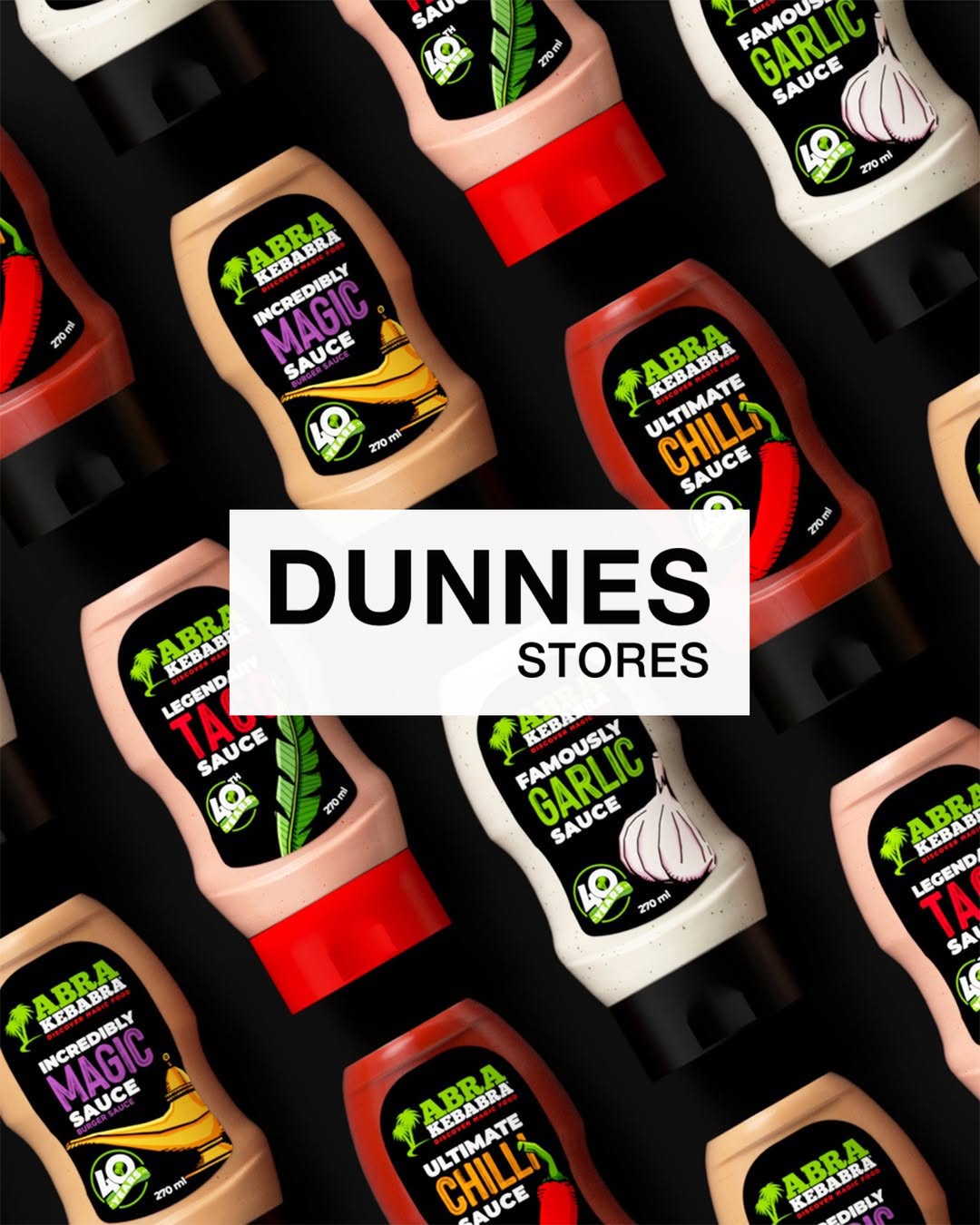 Abrakebabra Sauces in Dunnes Stores